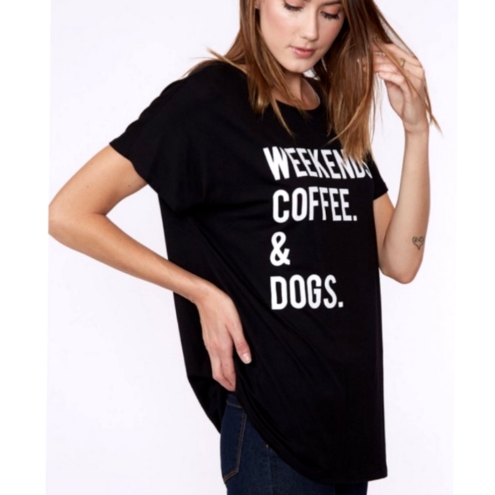 SALE! HP! 💎NEW! Weekend Graphic Tee sz L